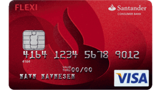 Santander Flexi Visa logo